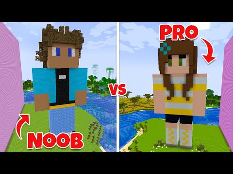 MacNcheeseP1z - Building our APHMAU CHARACTERS | NOOB vs PRO