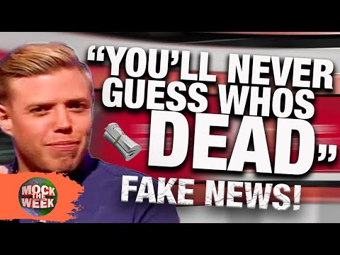 Funniest FAKE NEWS Scenes! 'Scenes We'd Like To See' Mock The Week