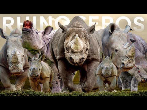 All 5 Rhino Species (2 with less than 100 Remaining)