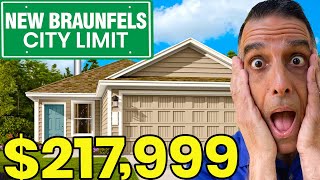 The CHEAPEST Homes in New Braunfels!