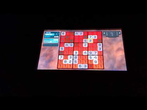 Go! Sudoku Text Box Bug (PSP)