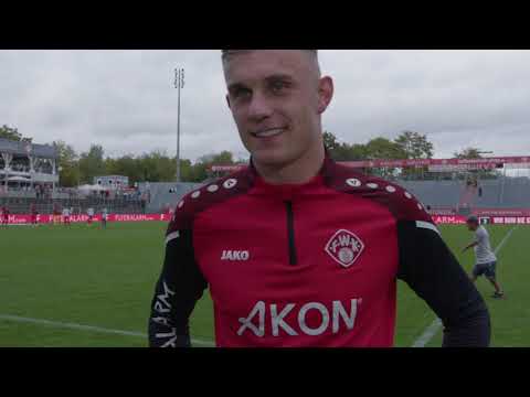 Kickers TV: Hägele und Göttlicher nach dem 3:0 Heimsieg