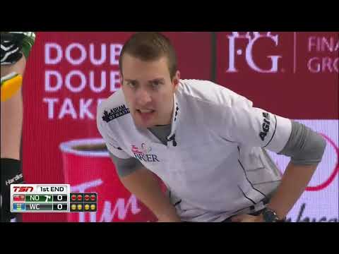 2019 Tim Hortons Brier - Bottcher (WC) vs. Jacobs (NO) - Semifinal