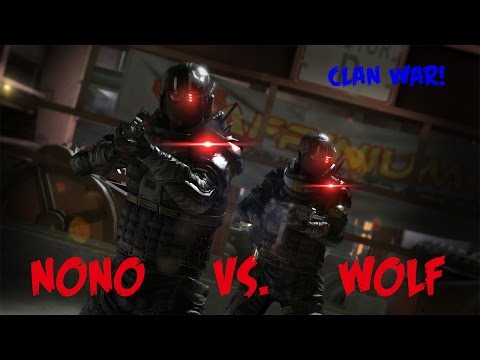 NONO VS. WOLF | 4 v 4 | - Clan Match! (5/5)