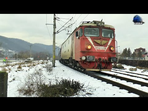 🚊❄ Clujeanca 40-0078-8 & IR1832 Cluj Napoca-Suceava-Iași-Galați Train in Năsăud - 29 December 2021