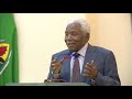 Maneno Ya Alhaj Ali Hassan Mwinyi Kwa Rais Magufuli