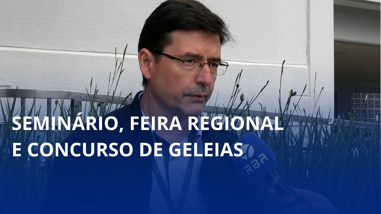 Seminário, feira regional e concurso de geleias 🍓🍊