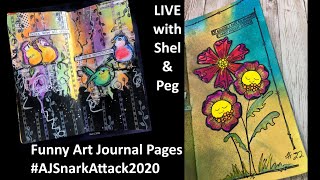 Art Journaling and Keeping it Funny!