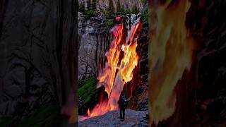 Vernal Falls in Yosemite National Park, California 😲😲😲