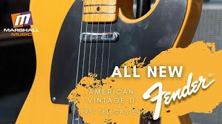 Video thumbnail for Fender American Vintage II - '51 Telecaster by Marshall Music SA