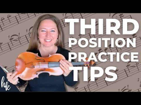 Where to Find and Tips for Playing in Third Position on the Violin