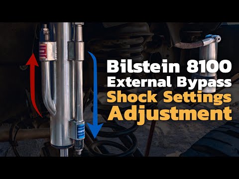 @bilsteinUS 8100 External Bypass Shock Adjustments - Get Dialed In