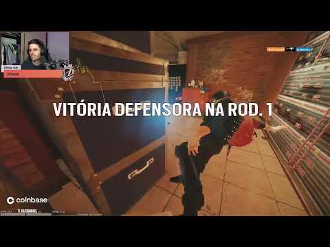 CLUTCH 1V2 DO ASK SALVANDO O ROUND NOS ULTIMOS SEGUNDOS - MELHORES MOMENTOS RAINBOW SIX