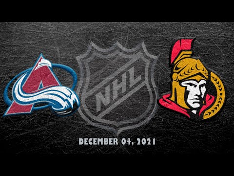 NHL Avalanche vs Senators | Dec.04, 2021