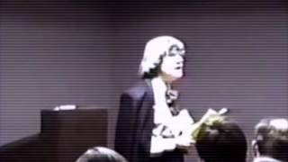 Dr. Margaret Singer - Recovery from Cults (1991)