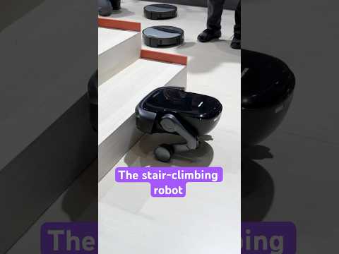 Video Thumbnail: Roborock's latest vacuum is reaching new heights, literally. #CES2026