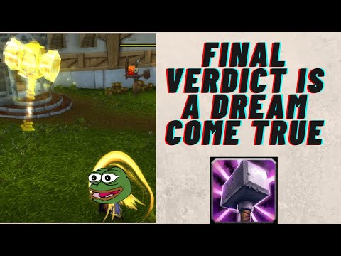 Shadowlands Ret Paladin just got a huge Final Verdict Buff! The new BEST Ret legendary??