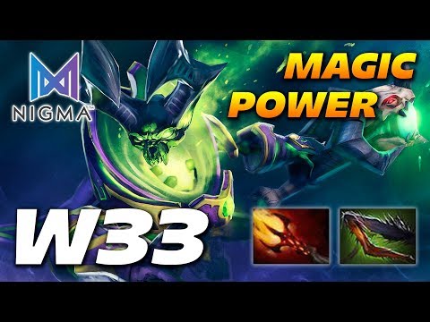 w33 Pugna Magic Power - TEAM NIGMA - Dota 2 Pro Gameplay