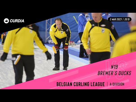 N19 vs Brewer's Ducks 🥌🇧🇪 Belgian Curling League - A-Division