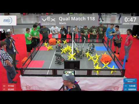 2017 VRC Math Q118 - 7110Z 6526E vs 1404B 88809A - 30 to 21