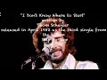 Eddie Rabbitt - I Don’t Know Where To Start