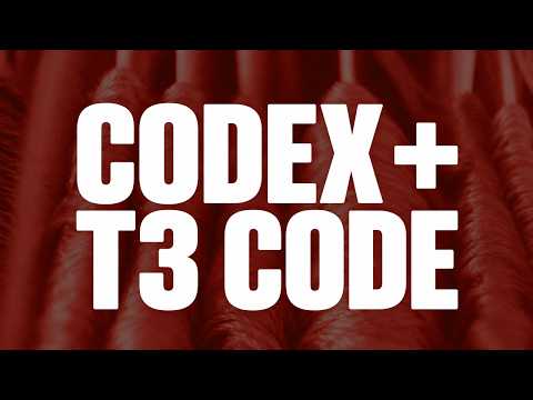 Connect Codex to T3 Code: MCP Setup + OpenCode Demo thumbnail