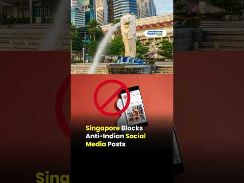 Singapore Blocks Anti Indian Social Media Posts