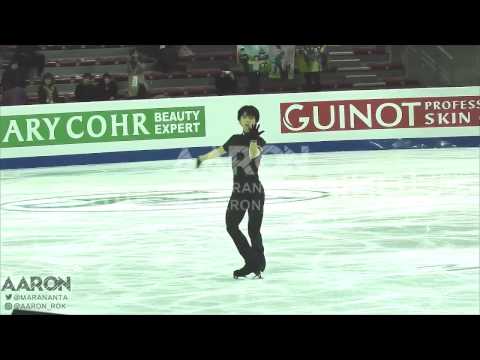 GPF2016 OPEN PRACTICE - YUZURU HANYU FP run through (FANCAM) 하뉴 유즈루
