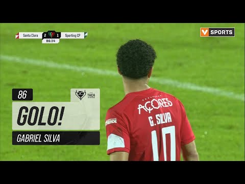 Golo Gabriel Silva: Santa Clara (2)-1 Sporting (Taça de Portugal 25/26)