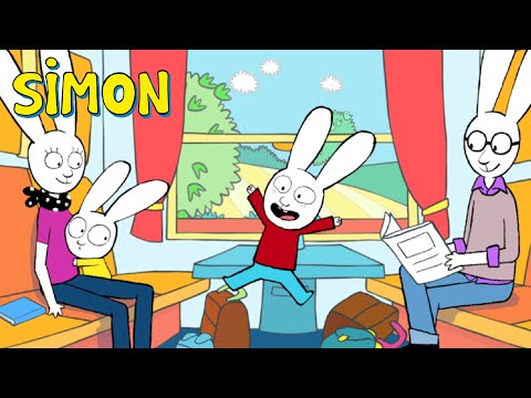 Capa de A viagem de trem 🚅 | Simon | Episódio 2ª Temporada | Desenhos animados para crianças