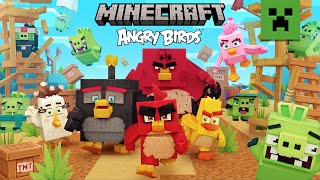 Видео Minecraft - Angry Birds 