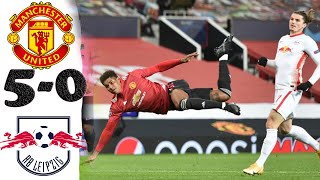 Manchester United - Leipzig - 5:0. Game review