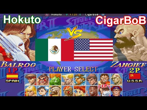 Super Street Fighter II X: Grand Master Challenge - Hokuto vs CigarBoB FT10