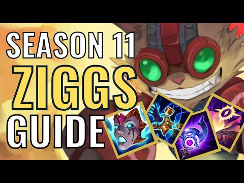 How I Dealt 47K Damage Playing Ziggs Support in Season 11 | Ziggs Support Guide