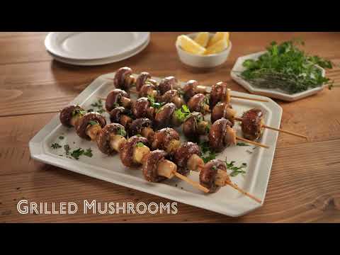 Grilled Mushrooms Recipe - Panasonic NN-DS59NBYPQ