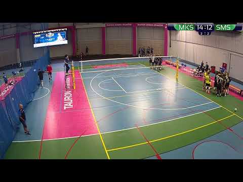 (junior) Mecz o miejsca 5-8 (1) SMS Sparta AGH - ANBUD MKS Będzin