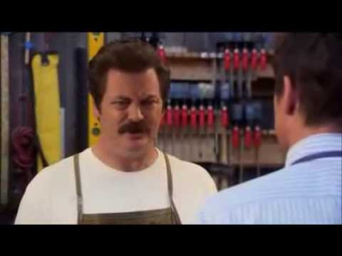 Parks and Rec - Ron Swanson: Moby Dick/Metaphors