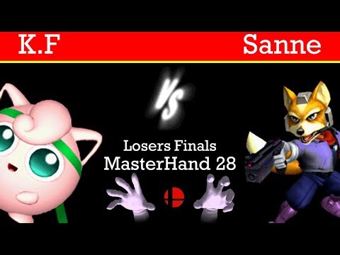MasterHand 28 LF - K.F(Jigglypuff) vs. Sanne(Fox)