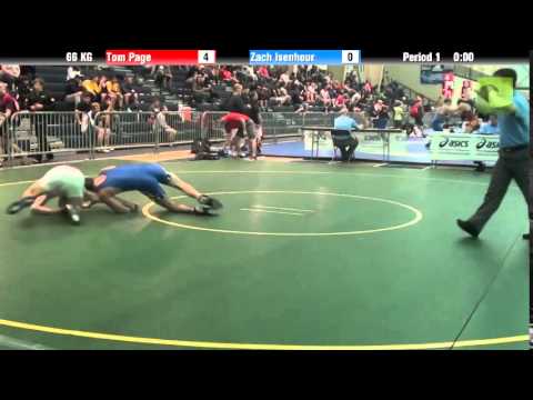 Greco 66 KG Tom Page vs. Zach Isenhour