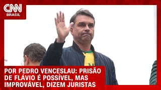 Vídeo: Prisão preventiva de Flávio é possível, mas improvável, avaliam juristas | CNN 360°