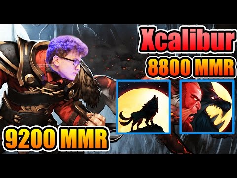 FEEL Bad For 8800 MMR - Miracle- vs Xcalibur Dota 2 7.02