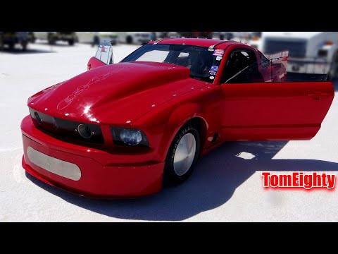 Muscle Cars Racing at Bonneville Speed Week 2020