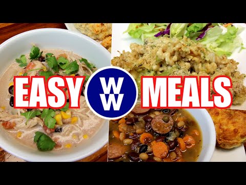 What's For Dinner #36 WW Weight Watchers Recipes -BROCCOLI MAC & CHEESE🥦CROCKPOT BEAN & SAUSAGE SOUP