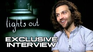 Alexander Dipersia Exclusive LIGHTS OUT Interview by JoBlo Movie Trailers