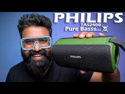Philips TAS2400 Bluetooth Speaker Unboxing & Review Best Rugged Speaker Under ₹ 2000?