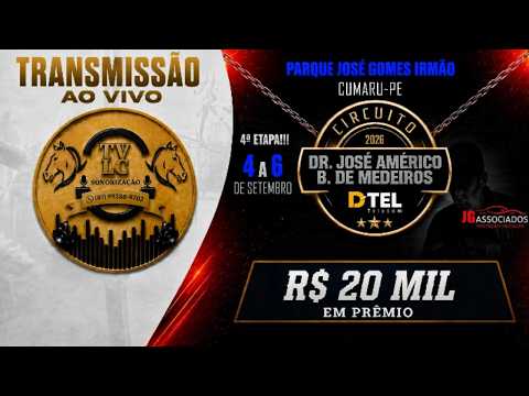 VAQUEJADA AO VIVO - CIRCUITO DR. JOSÉ AMÉRICO | PARQUE JOSÉ GOMES IRMÃO - CUMARU-PE