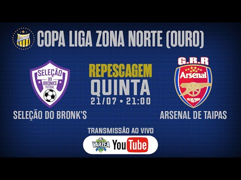 Seleção do Bronk's FS x GRR Arsenal de Taipas • Repescagem • Copa Liga Zona Norte (Ouro)