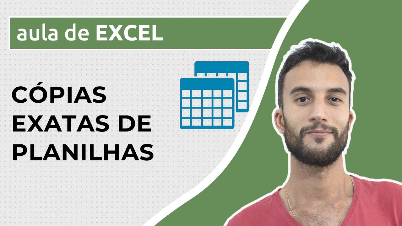 Como criar CÓPIAS EXATAS de planilhas no EXCEL