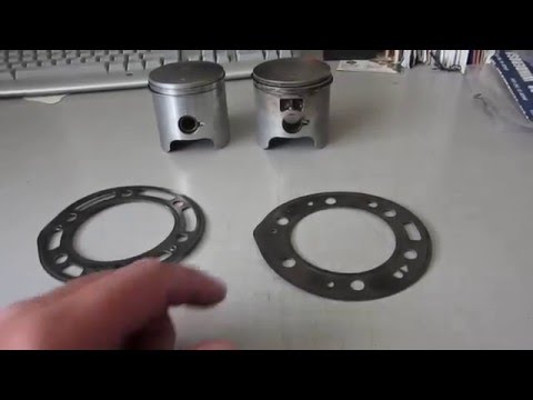How to install the head gasket on a Polaris SL SLT SLX  650 750 780 Fuji
