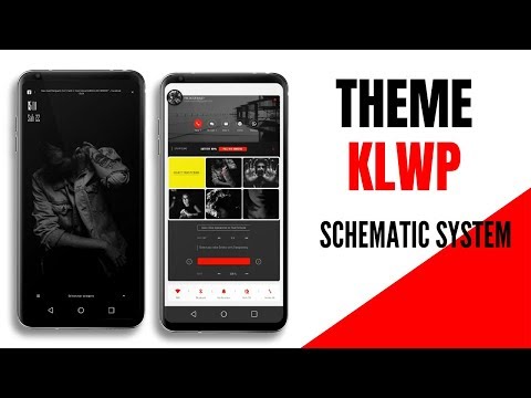 Schematic System UI Klwp Video